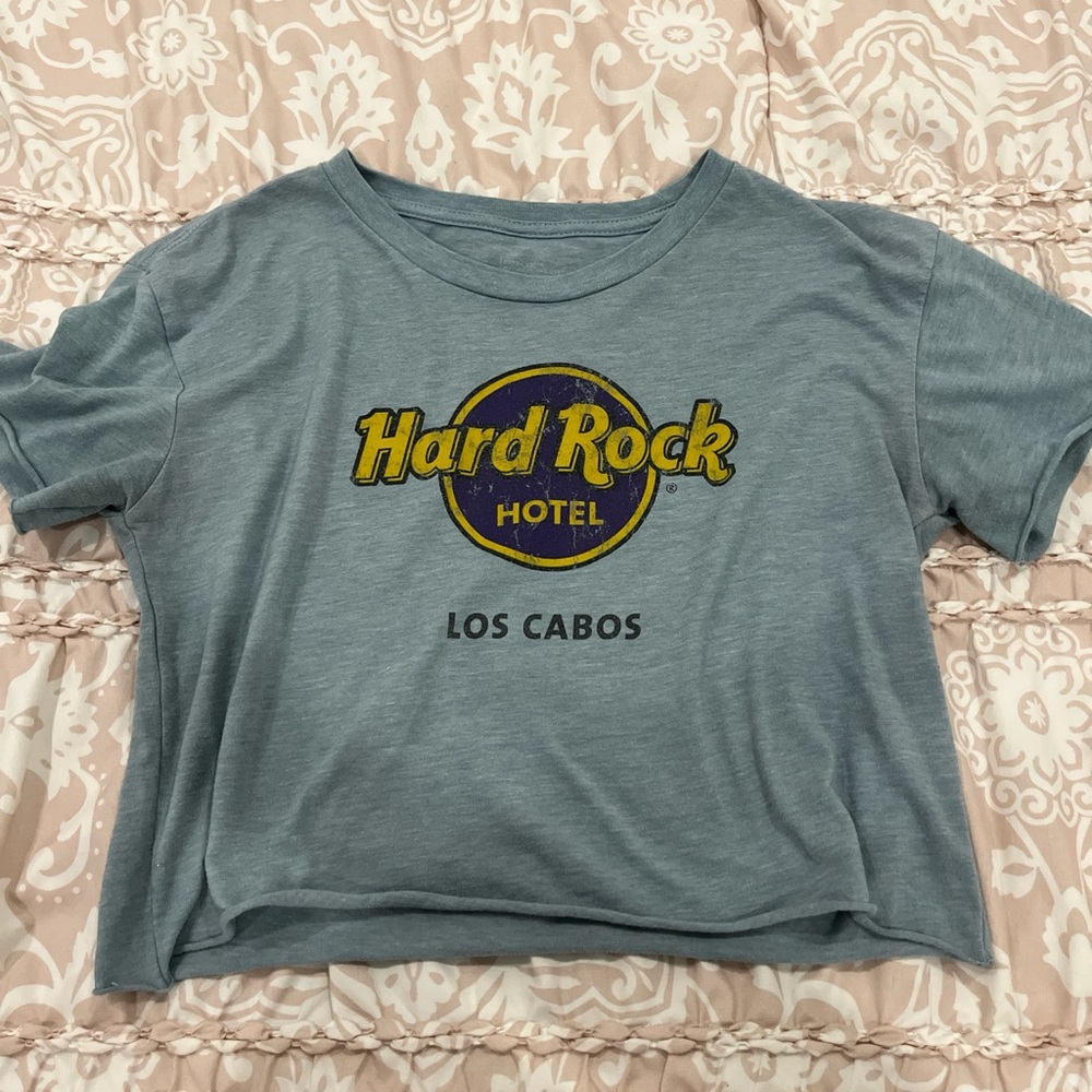Hard Rock Cafe Blue Short Sleeve Tee
